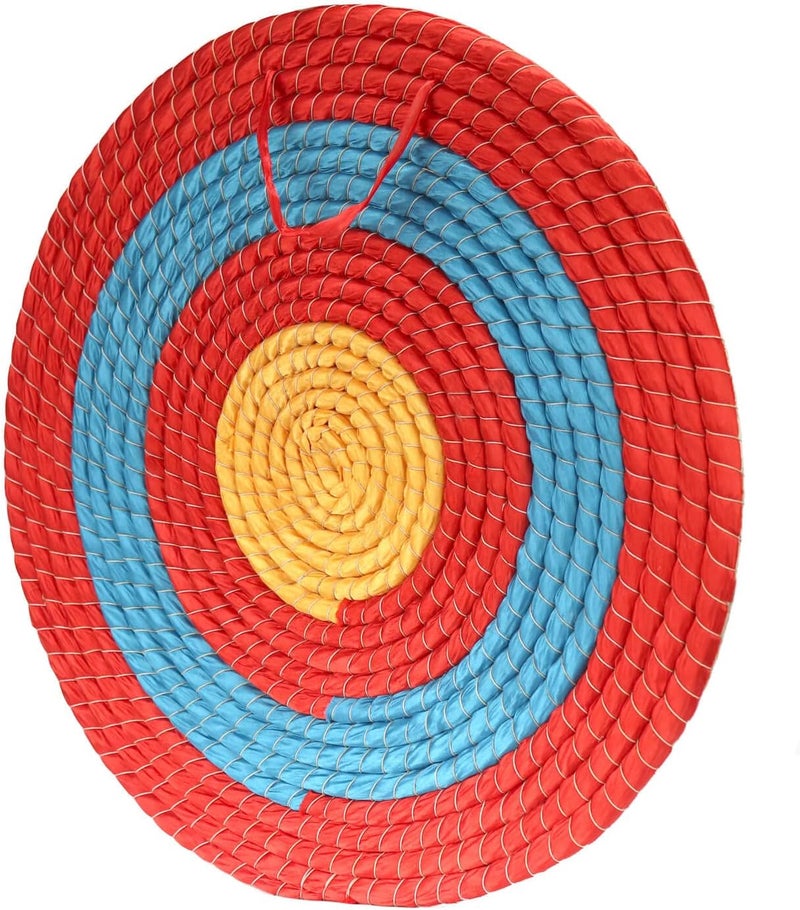 AUVIM Archery Target - Backyard Straw Archery Target for Recurve Compound or Longbow - 20 Inch Traditional Bow Arrow Target for Kids Youth Adult Archery Hunting Practice - Image 1